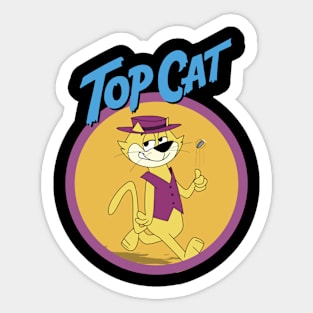 Top Cat Sticker